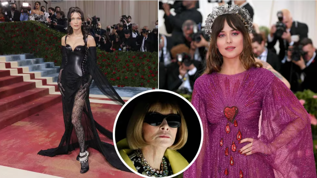 Bella Hadid y Dakota Johnson entre las celebridades que rompieron la regla de no fumar dentro del Museo Metropolitano de Arte (REUTERS/Getty Images)