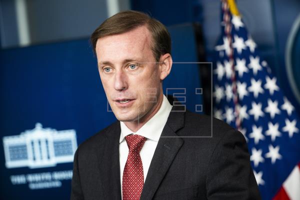 En la imagen, el asesor de Seguridad Nacional de la Casa Blanca, Jake Sullivan. EFE/Jim Lo Scalzo/Archivo
